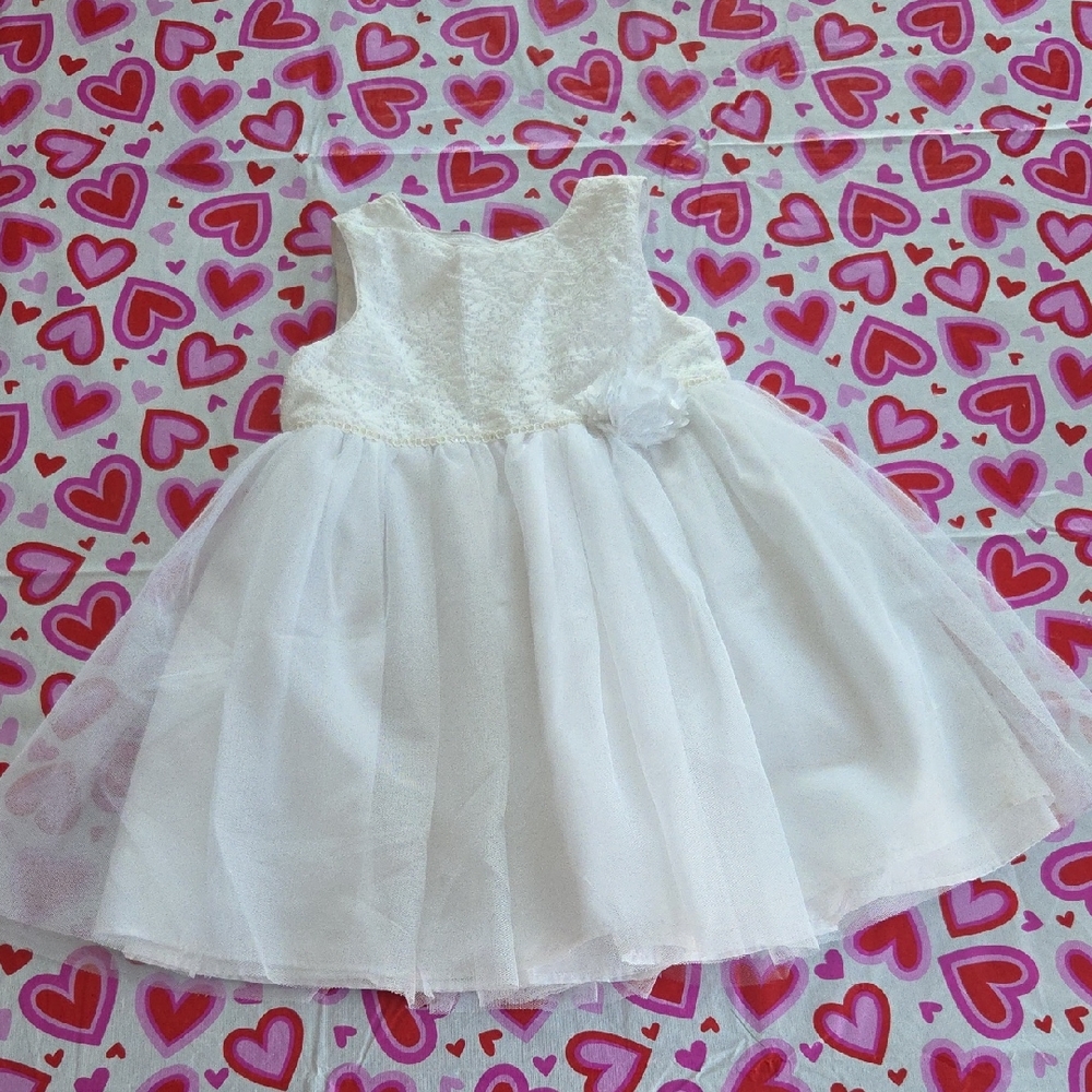 Toddler Girls Baptism Dress, Flower Girl, Easter Sunday